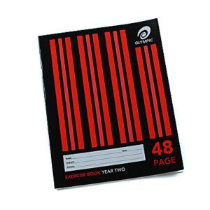 225 x 175mm 48 page Qld Year 2 Exercise Book