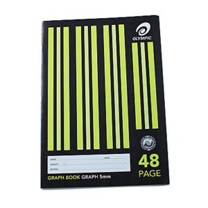 A4 48 page 5mm graph