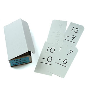 Maths Flash Cards: Subtraction