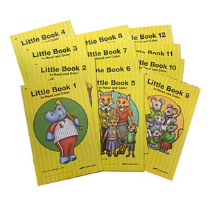 4 Year Old Kindergarten: Little Books 1–10
