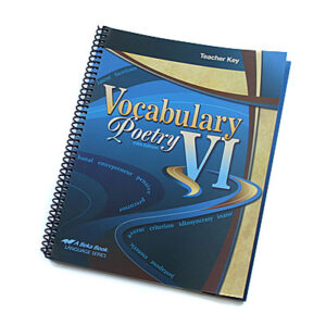 Grade 12: Teacher Key to Vocabulary Poetry VI (5th Edition)