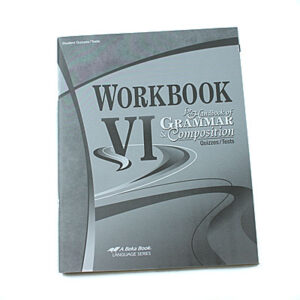 Grade 12: Student Test/Quiz for Workbook VI (4th Edition)