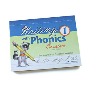 Grade 1: Writing with Phonics 1 [Cursive] (5th Edition)
