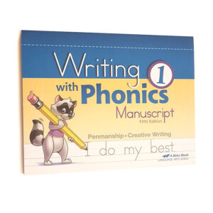Grade 1: Writing with Phonics 1 [Manuscript] (5th Edition)