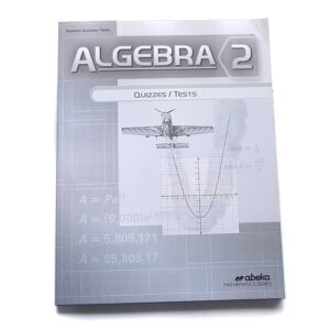 Grades 9-10: Algebra 2 Student Test and Quiz Book