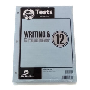 Grade 12: Answer Key to Assessments (3rd Edition)
