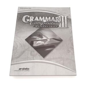 Grade 9: Student Test and Quiz Book (6th Edition)