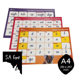 LEM Phonics 2020: Year A: Phonogram Charts A4 small [SA font]