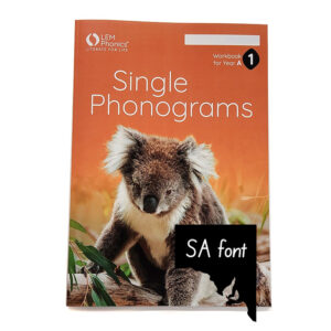 LEM Phonics 2020: Year A: Workbook 1: Single Phonograms [SA font]