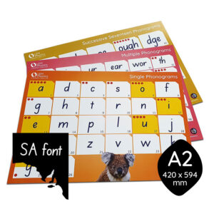 LEM Phonics 2020: Year A: Phonogram Charts A2 large [SA font]