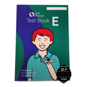 LEM Phonics 2020: Year E: Test Book E [Qld lines]
