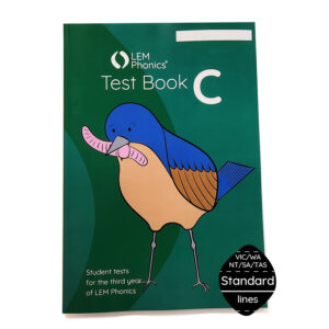 LEM Phonics 2020: Year C: Test Book C [standard lines]