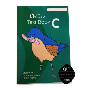 LEM Phonics 2020: Year C: Test Book C [Qld lines]