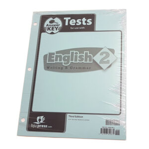 Grade 2: Answer Key to Assessments (3rd Edition)