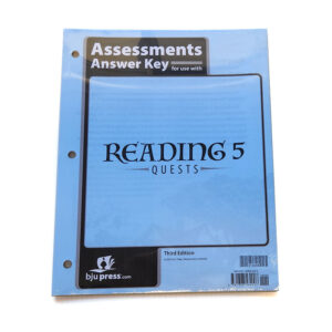 Grade 5: Reading 5 Answer Key to Assessments (3rd Edition)