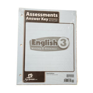 Grade 3: Answer Key to Assessments (3rd Edition)