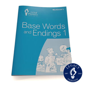 LEM Phonics Legacy: Workbooks General Editions: 5. Base Words and Endings 1 Gen [Legacy]