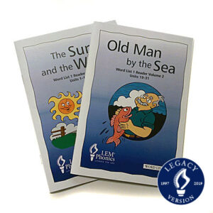 LEM Phonics Legacy: LEM Readers: Word List 1 Readers set of 2 [Legacy]