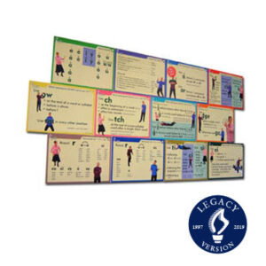 LEM Phonics Legacy: Pathway to Literacy: Set of 12 Rules Charts A3 size [Legacy]