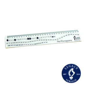 LEM Phonics Legacy: Helps: Phonogram Ruler [Legacy]