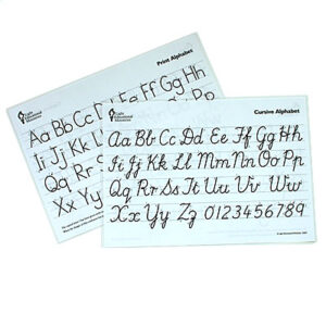 Penmanship: Alphabet Sheets [double-sided and laminated]
