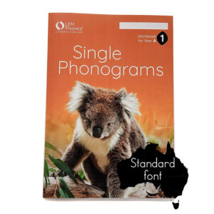LEM Phonics 2020: Year A: Workbook 1: Single Phonograms [standard font]