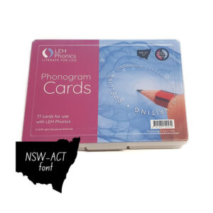 LEM Phonics 2020: Year A: Phonogram Cards [NSW font]