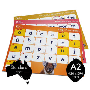 LEM Phonics 2020: Year A: Phonogram Charts A2 large [standard font]
