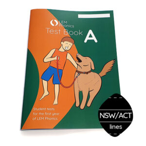 LEM Phonics 2020: Year A: Test Book A [NSW lines]