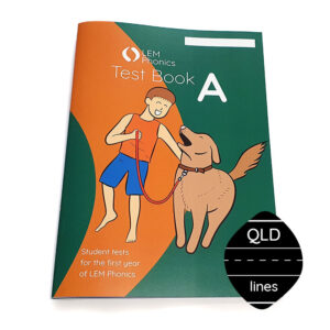 LEM Phonics 2020: Year A: Test Book A [Qld lines]