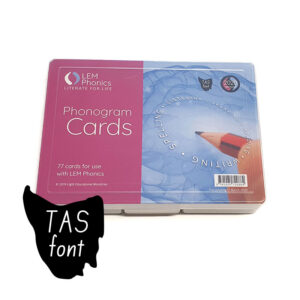 LEM Phonics 2020: Year A: Phonogram Cards [Tas font]