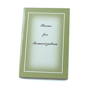 Poetry: Poems for Memorization