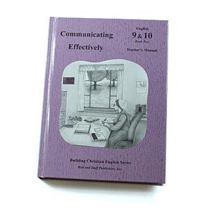Grades 9-10: Book 2 Teacher Manual (Hardcover)