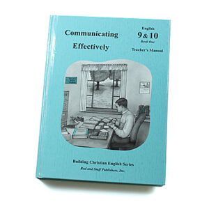 Grades 9-10: Book 1 Teacher Manual (Hardcover)