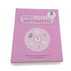 Grade 2: Working Arithmetic 2 Workbook 1 (3rd Edition)
