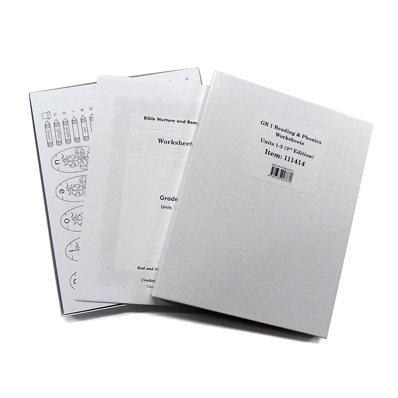 Grade 1: Worksheets Reader and Phonics Unit 1-5 Box (3rd Edition)
