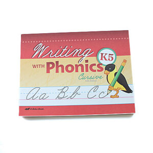 Grade K: Writing with Phonics K5 [Cursive] (5th Edition)