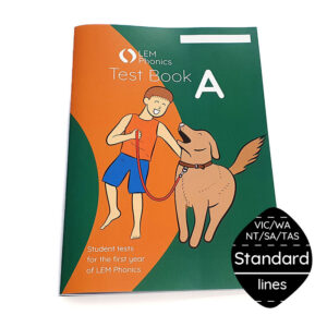 LEM Phonics 2020: Year A: Test Book A [Standard lines]