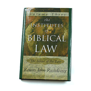 Book 3: Institutes of Biblical Law