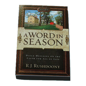 A Word in Season Volume 4 [R J Rushdoony]